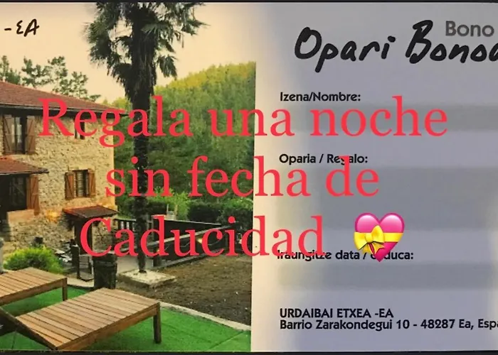 Дом отдыха Urdaibai Etxea Эа